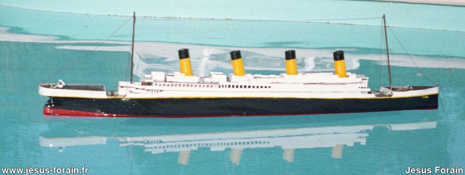 maquette Titanic