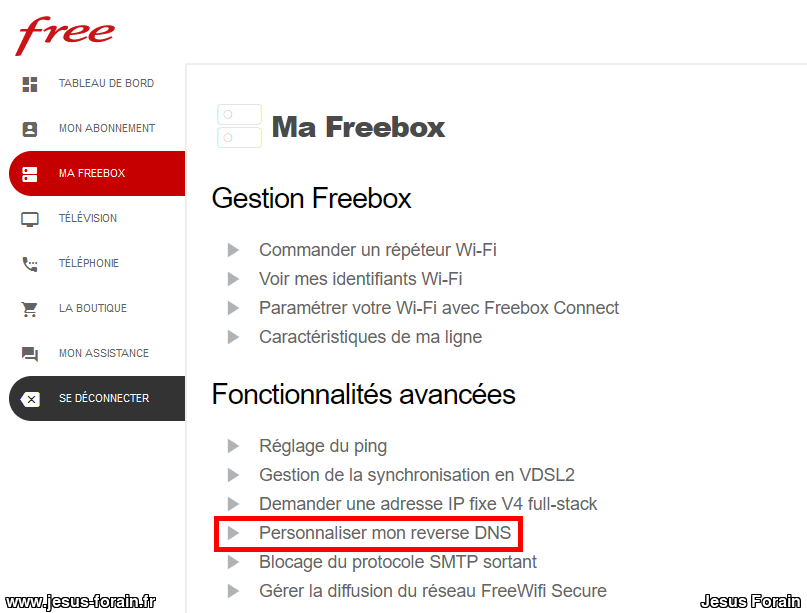 Free: le reverse DNS est de nouveau opérationnel